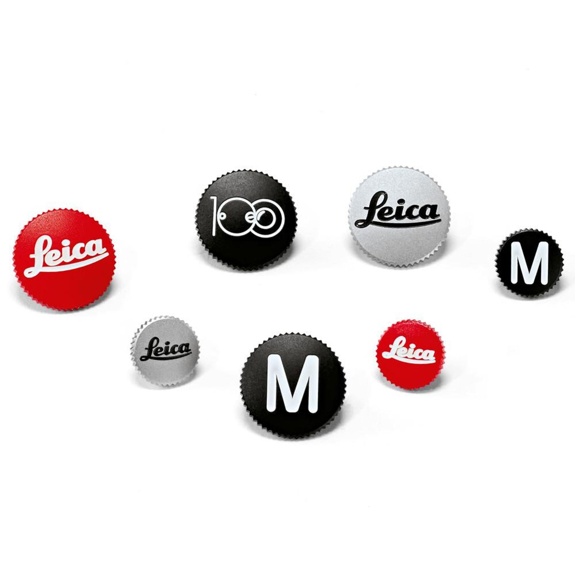 Nút bấm mềm LEICA,8MM, màu đỏ
