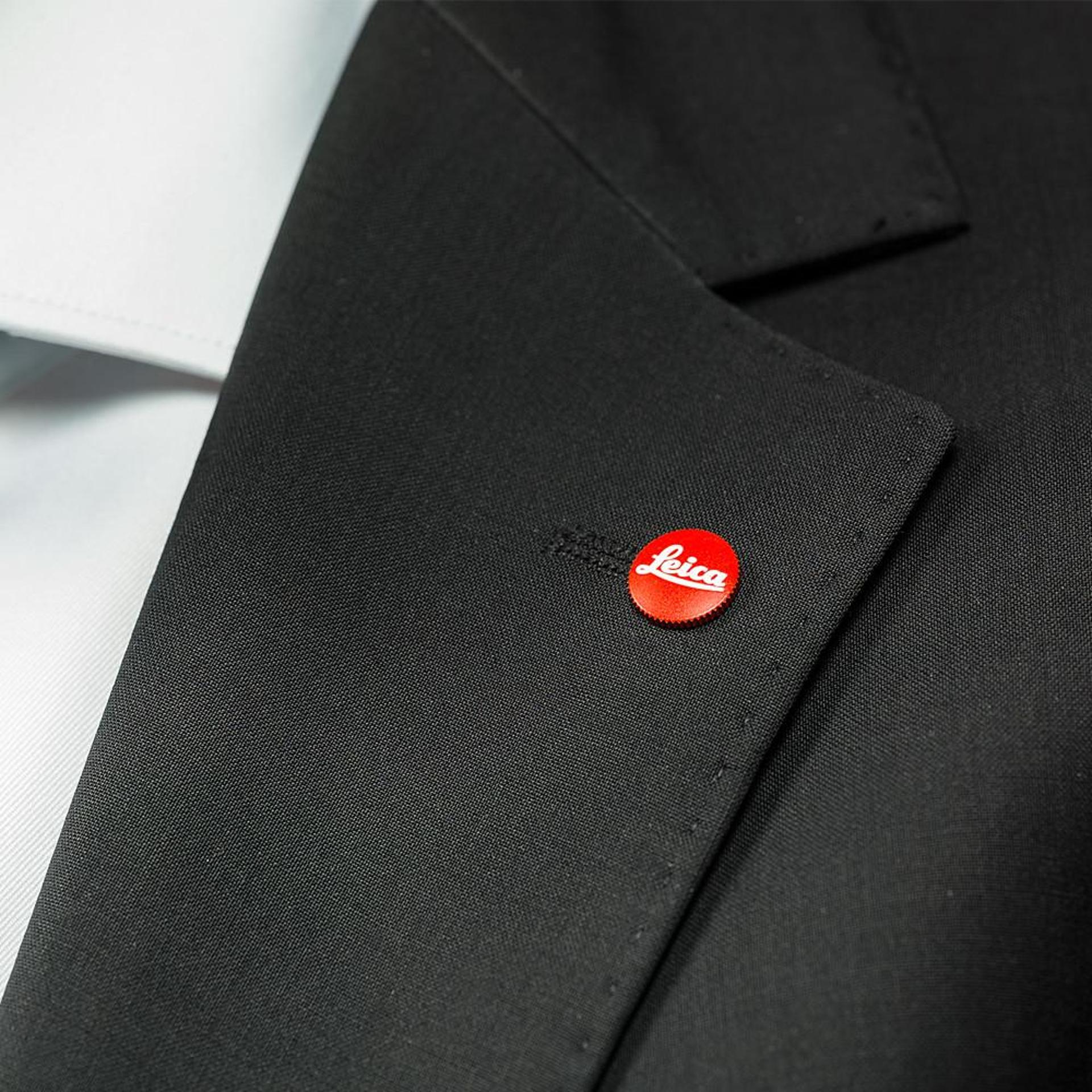 Nút nấm mềm Leica, 12mm, màu đỏ