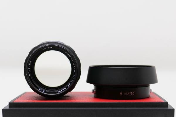 Leica Summilux-M 50mm f/1.4 ASPH, blackchrome