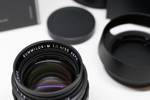 Leica Summilux-M 50mm f/1.4 ASPH, blackchrome