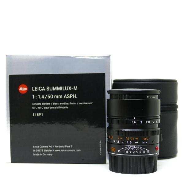 Leica Summilux-M 50mm f/1.4 ASPH., màu đen